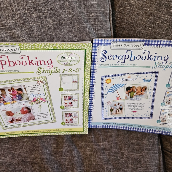 4 Seasonal Scrapbooks - Picture 2 of 11